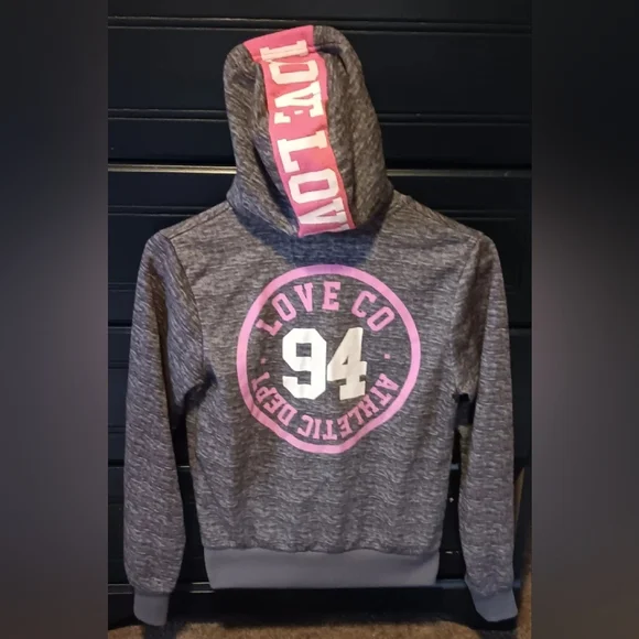 Thraill Gray Hoodie Jacket. Juniors size small. ☆3 FOR $25☆ - Picture 2 of 6